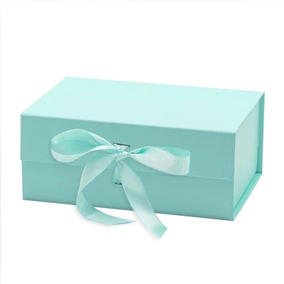 Boîte-cadeau de demoiselle d'honneur de boîtes à chocolat de faveur de mariage de vert de lac vides