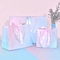 Logo Holographic Gift Paper Clothing fait sur commande met en sac le sac de papier de cordon de gradient d'OIN