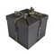 Caisse d'emballage rose noire de robe de mariage de carton de boîte de papier du mariage 210gsm-400gsm