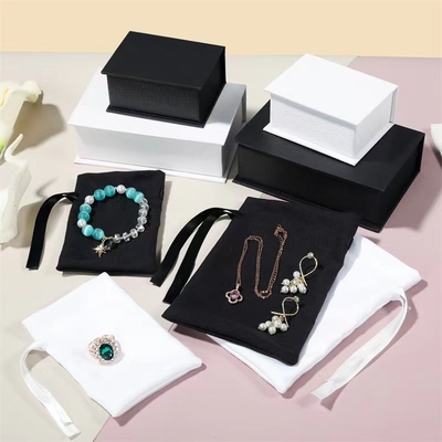 Boîtes de Flip Top Magnetic Jewelry Gift de poche d'emballage de bijoux de boîte de collier de bracelet d'ODM