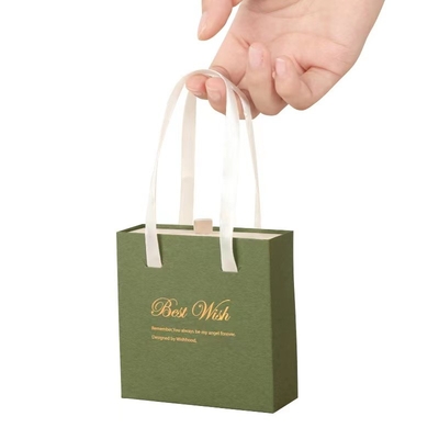 Collier écologique de boîte d'emballage de cadeau du carton 10x10x3.5 et boîte-cadeau de boucle d'oreille