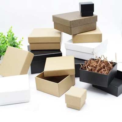 Cogne 1200gsm a réutilisé les boîtes multi de la taille 4x4 Papier d'emballage de boîte-cadeau de papier