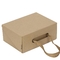 Boîte d'emballage en papier kraft personnalisée couleur d'impression CMYK