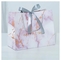 Personnalisez le papier de LOGO Marble la livraison que faite sur commande de papier de sac de cadeau met en sac avec la poignée de ruban