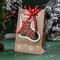 La partie de papier de Noël de 230 sucreries des biscuits Gram/M2 met en sac écologique
