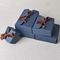 la sucrerie de papier d'emballage du chocolat 1800gsm enferme dans une boîte des boîtes de faveur de noce de noeud papillon
