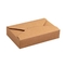thé de la nourriture 250gsm empaquetant le sac de papier brun de catégorie comestible de Matt Lamination de boîte de papier d'emballage