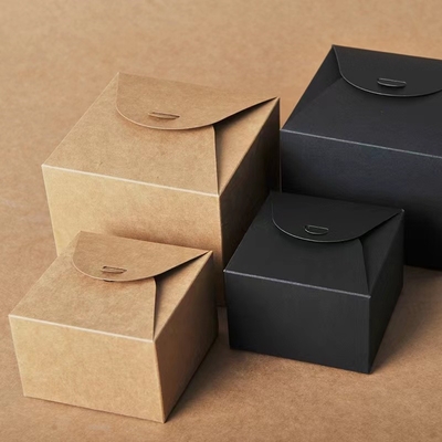 Emballage revêtement UV Boîte de papier kraft personnalisée pour des solutions d'emballage personnalisées