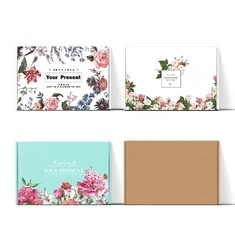Emballage personnalisé Boîte en papier kraft avec couleur d'impression CMYK / Pantone